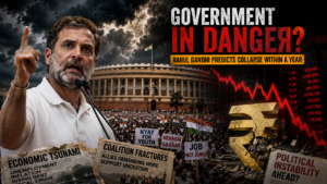 Will the Modi Government Collapse Within a Year? Rahul Gandhi’s ‘Economic Tsunami’ Warning Sparks Nationwide Debate