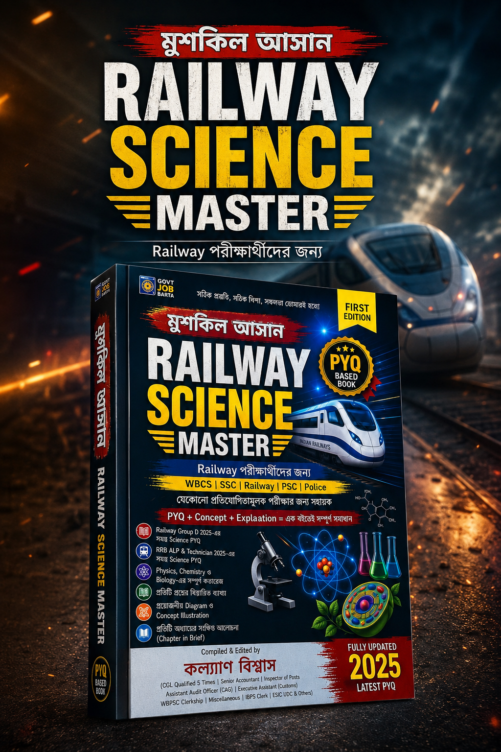 মুশকিল আসান: Railway Science Master | Complete Science Book with PYQ for RRB. Also useful for SSC, PSC & All Competitive Exams